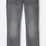 CAbi  Size 6 Button Fly Straight Leg Jeans Gray Denim 4520 Photo 0