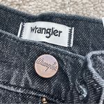 Wrangler  Black High Rise Festival Denim Jean Shorts Womens 27” Cutoff NWT Photo 2
