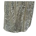 Free People  Shine Time Live Gold Silver Sequin Sleeveless Tunic Top Size XS NEW Photo 10