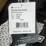 Obermeyer  NEW Telluride Women's Pom Black Beanie SKU#H2477 Photo 6