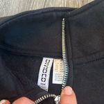 Divided Women’s H&M  size XS extra small cropped black 3/4 zipped pullover EUC Photo 1