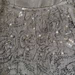 Baum Und Pferdgarten Womens Dress Sz 36 European Sz 4 Sequin Goth Grunge Witchy Black Photo 4