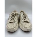 Dolce Vita Nicona Lace Up Low Top Sneakers Women's 10 Sandstone Knit Round Toe Photo 1