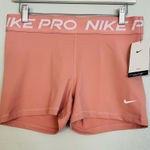 Nike NWT Pro Training Shorts Large Peach Coral Photo 0
