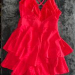 Princess Polly Theodora Romper in Red Photo 8