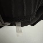 Soft Surroundings Womens Pants Large Black Pull On Capri Ruched Stretch Casual Photo 3