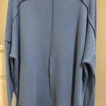 Zenana  bright blue long sleeve Top Photo 0