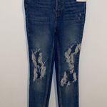 We The Free Free People Phoenix Ripped Skinny Jeans size 24 Blue π Photo 5
