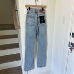 ANINE BING NWT Kat Jean in Destructed Light Blue Photo 4