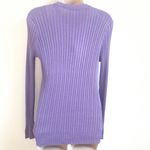 Magaschoni  cashmere b neck long sleeve ribbed button down car… Photo 3
