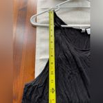 H&M Black Long Sleeveless Tank Top Photo 4