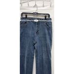 kim rogers 305-002 Straight Jeans Women's 8P 8 30x28 Blue Mid Rise Stretch Photo 2