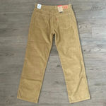 Levi's Levi’s Low Pro Corduroy Jeans - Size 29x30 - Light Brown - NWT Photo 1