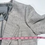 Classiques Entier  Womens Size S Open Front Tweed Jacket Blazer Fray Hem NWT $268 Photo 9