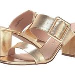 Chinese Laundry NWOB gold buckle heel sandals 7.5 Photo 0