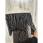 Ambiance Stripped romper Black Photo 4