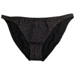ANDIE Demi Moore x  The Tropez Bottom Black Gold Swimwear Bathing Suit Size M New Photo 1