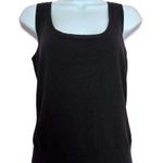 NWT Escada 100% Cashmere Knit Luxury neck tank Top Sweater size 40 M Black Size M Photo 0
