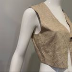  Silk Vest with 1 Button Closure with Henri Bendel Paper Bag Photo 3