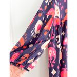 Vilagallo | Kira Lombok Dress | Navy Ikat | US Sz 8 / Sz 40 Photo 5