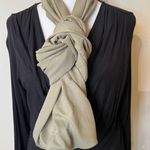 NWT stylish versatile olive green infinity scarf Lots of looks from 1 scarf Photo 1