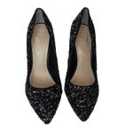 Fergie Alexi Black Beaded Heels Pumps 9M Size 9 Photo 2