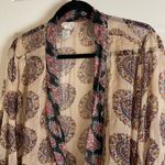 Free People Kantha Shimmer Tie Kimono in Desert Rose | REVOLVE Photo 3