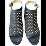 Liz Claiborne Black  Suede Gemma Shoes, size 8 Photo 5