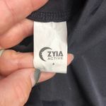 Zyia Black Mesh Luxe Leggings Hi Rise 7/8 Length Photo 2