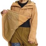 Burton Snowboard Ski Jacket Chuteout Anorak in Camel Butterfly Photo 1
