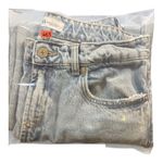 ZARA Light Blue Wide Leg Cropped Women's Jeans Photo 8