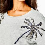Lilly Pulitzer NEW Tippie Embellished Sweatshirt Cotton Resortwear Size Large Photo 1