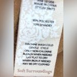 Soft Surroundings  S Western Faux Suede Tan Boot Cut Pants - Petite Photo 5