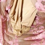 For Love & Lemons NWT Sheer Embroidered Maxi Dress Pink Nude Size Small Boho Photo 8