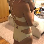 Red Carter Cut Out Swimsuit Photo 1