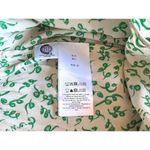 Ganni  New Green Leaf Print Casual Faux Wrap Skirt, CL Photo 3