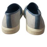 Vince Preston Felted Skate White Woven Slip-on Sneakers in Anchor Blue Size 7.5 Photo 2