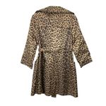 Preston & York  Animal Print‎ Belted Trench Coat Women's Size 8 Photo 1