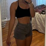 American Eagle grey denim shorts Photo 0