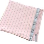 Lululemon EUC  Vinyasa Scarf Pink Grey Striped Photo 0