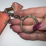 Dooney & Bourke  Y2K Rainbow Zipper Pink Heart Signature Coin Pouch Photo 5