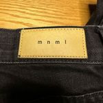 Mnml streetwear studded skeleton jeans black 29 Halloween Photo 7