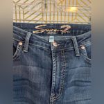 Seven7  Women's Misses High Rise Fashion Straight Jean Size 12 NWOT Photo 4