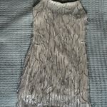 Francesca's Francesca’s Fringe Mini Dress Photo 1