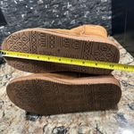 Minnetonka Olympia Boots Sheepskin Lining Womens Size 8 Brown Suede Photo 12