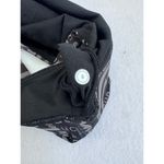 Lululemon Logo Energy Sports Bra High Neck Long Line Black sz 8 Photo 4