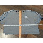 Kappa Gray Cropped T-shirt Small Y2K Streetwear Photo 4