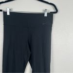 Nike  Athletic Leggings Black‎ Purple Sz S Photo 2