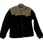 Burton  women's size large wool black ivory Snowscapes Jacket coat snowboard Photo 0