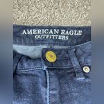 American Eagle  Outfitters Dark Blue Super Stretch Jean Shorts Photo 4